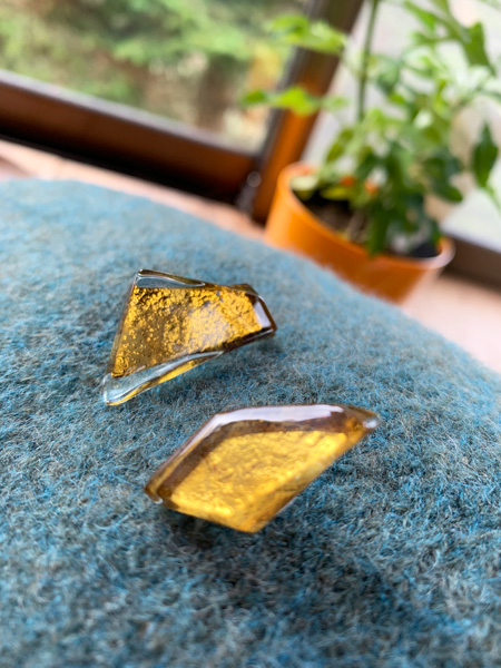 ガラスピアス